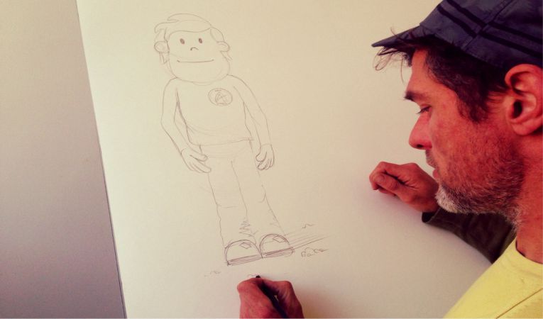 Astro Fred Sketch Astro Fred Sketch