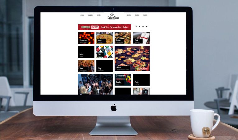 Canas y Tapas Website Canas y Tapas Website