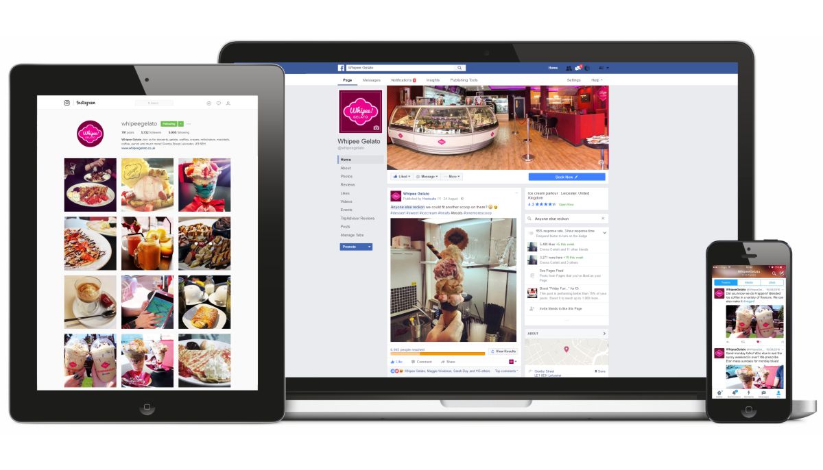 social media marketing leicester