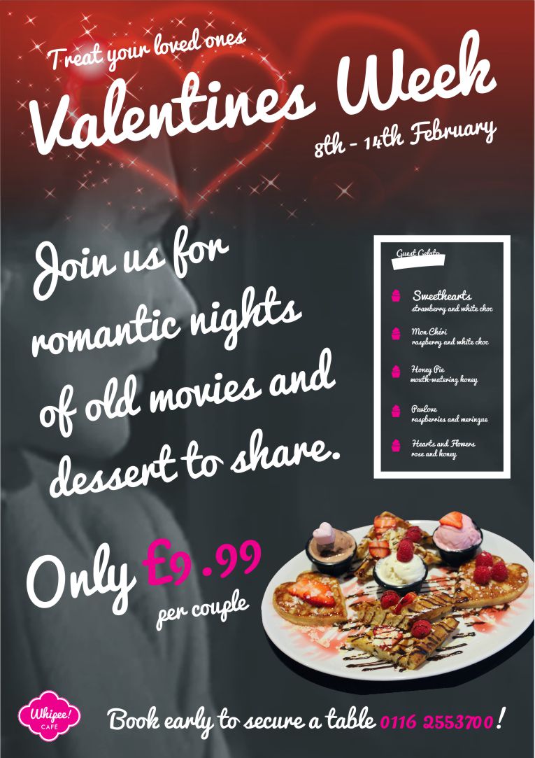 Whipee Gelato Valentines Promotion